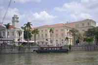 Bootsfahrt auf dem Singapore-River