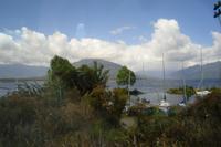 Ausblicke aus dem TranzAlpine Express - Lake Brunner