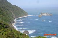 Knights Point mit Blick auf die Westküste