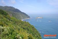 Knights Point mit Blick auf die Westküste