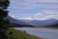 Blick auf den Mount Hooker (2.640 m)