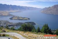 Ausblicke von Bob s Peak auf den Lake Wakatipu
