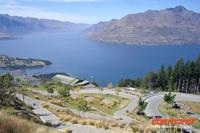 Ausblicke von Bob s Peak auf den Lake Wakatipu