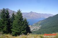 Ausblicke von Bob s Peak auf den Lake Wakatipu