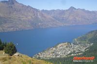 Ausblicke von Bob s Peak auf den Lake Wakatipu