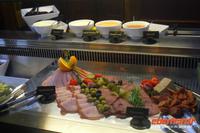 Abendessen im Restaurant der Colonel s Homestead