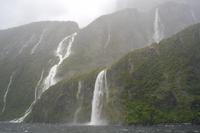 Fahrtimpressionen  auf dem Milford Sound