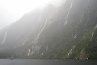 Fahrtimpressionen  auf dem Milford Sound