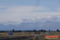 Blick auf die SÜdalpen mit Mount Cook