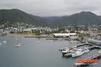 ...auf der Fähre Picton - Wellington... (Blick auf Picton)
