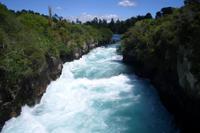 Huka-Wasserfall am Waikato Fluss