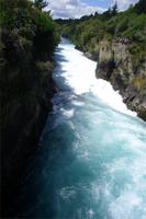 Huka-Wasserfall am Waikato Fluss