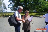 Rosenvale-Farm bei Cambridge BegrÜssung der Farmersleute