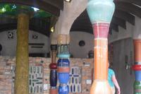 Hundertwasser-Toilette in Kawakawa