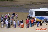 Sandboarden in der Nähe des Ninety Mile Beach