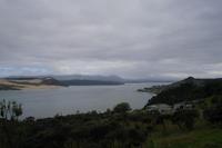 Blick auf Hokianga Harbour (oberhalb von Opononi)