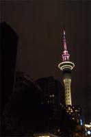 Sky-Tower in Auckland bei Nacht