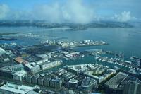 Blick vom Sky-Tower auf Auckland