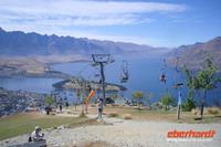 Ausblicke von Bob s Peak auf den Lake Wakatipu