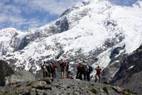 Wanderung im Hooker Valley