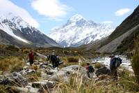 Wanderung im Hooker Valley