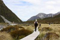 Wanderung im Hooker Valley