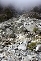 Steinlawine Eglinton Valley