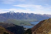 Blick auf Queenstown und die Remarkables