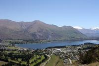 Blick auf Wanaka vom Mount Iron