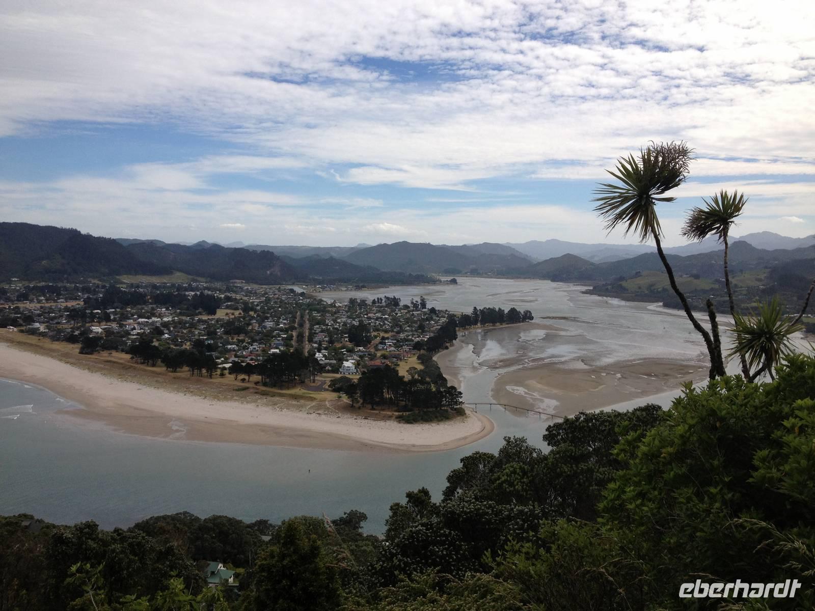 Wanderung zum Paku Hill, Coromandel