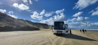 66 Fahrt auf dem 90 Mile Beach