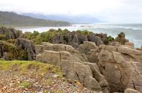 An den Pancake Rocks von Punakaiki