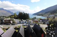 Blick vom Hotel in Queenstown