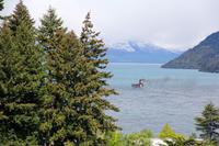 Wakatipu-See und Schnee-Berge