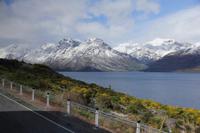 Fahrt entlang des Wakatipu-Sees