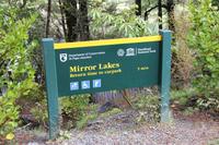 Fotostopp an den Mirror Lakes