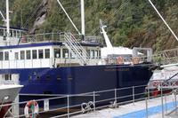 Unser Schiff im Milford Mariner
