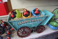 Stopp am Happy Hens Laden bei Dunedin