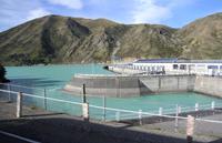 Staudamm in der McKenzie Hochebene