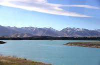 Gletschersee in der McKenzie Hochebene
