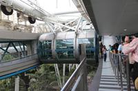 Fahrt mit dem Singapur-Flyer