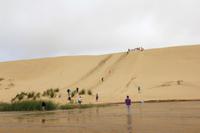 Sandboarden an den Dünen