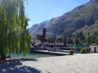 ...wir legen auf der Farm Walther Peak Station an 