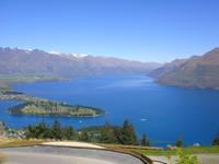 Blick über Queenstown
