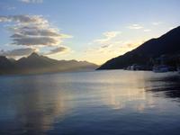 Abendstimmung in Queenstown