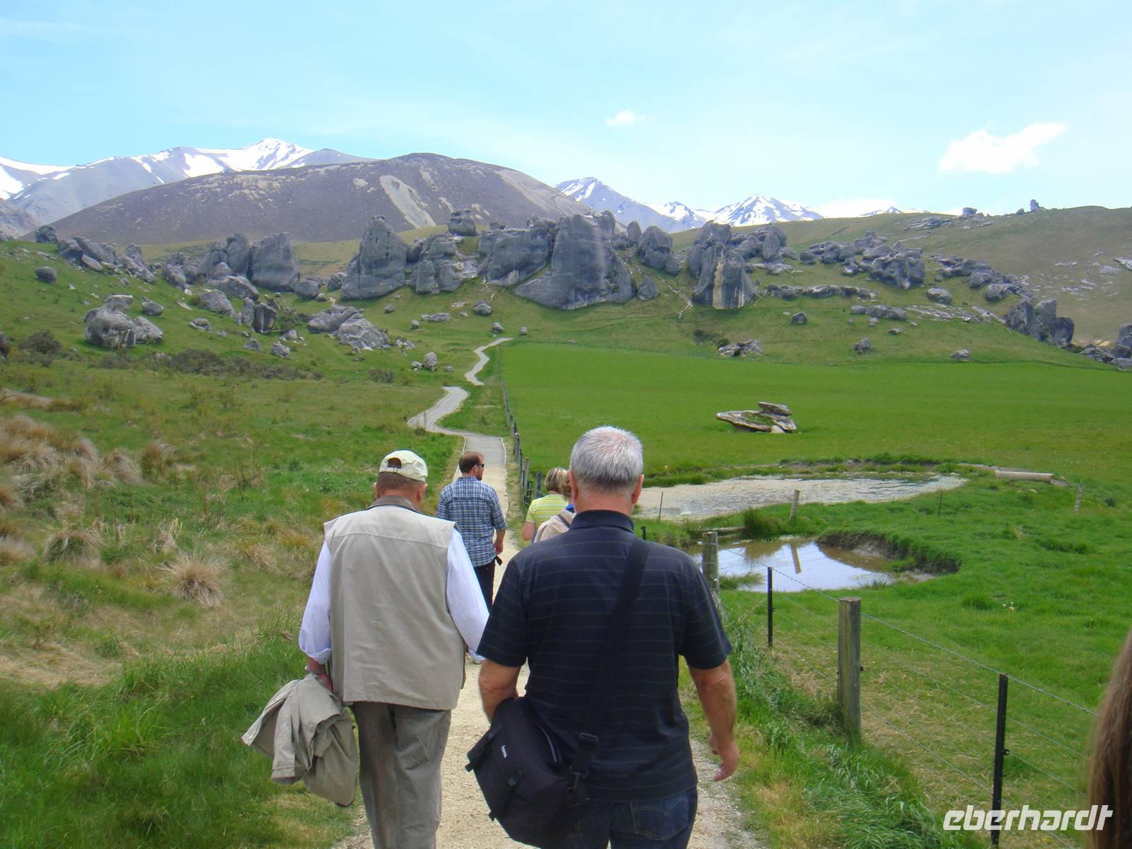 ...Spaziergang am Drehort zum Film der Herr der Ringe