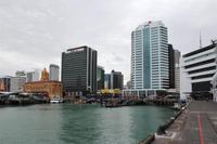 Am Hafen von Auckland
