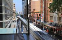 Monorail-Bahn in Sydney