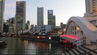 0008 Singapur - abendlicher Bummel - am Singapur River