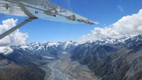0201 Lake Tekapo - Flug über die Südalpen
